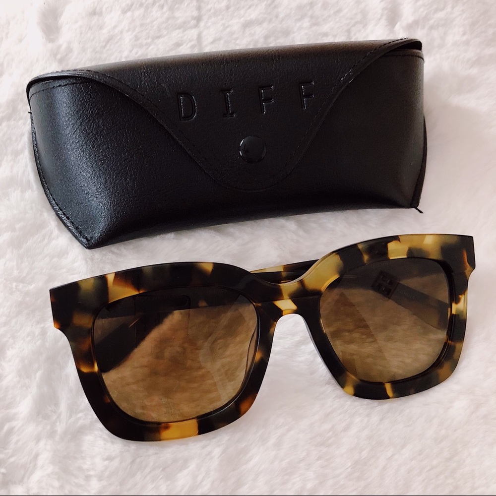DIFF eyewear - Tortoise Shell CARSON frame